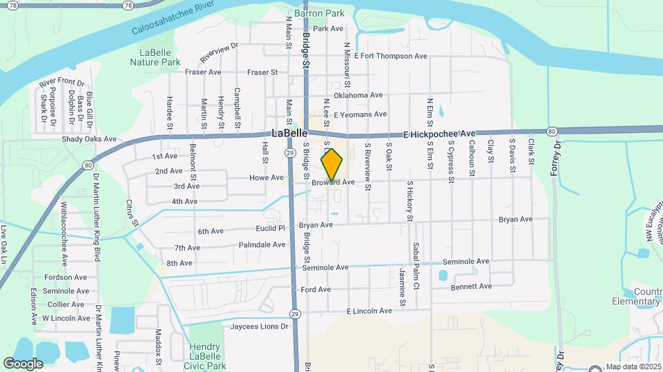 154 Broward Ave Map and Location Details