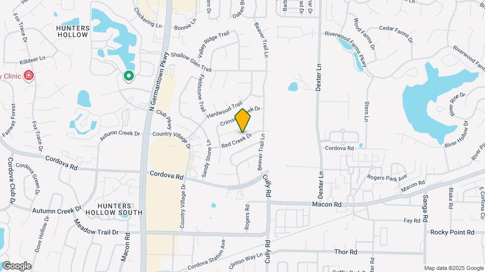 8276 Red Creek Dr Map and Location Details