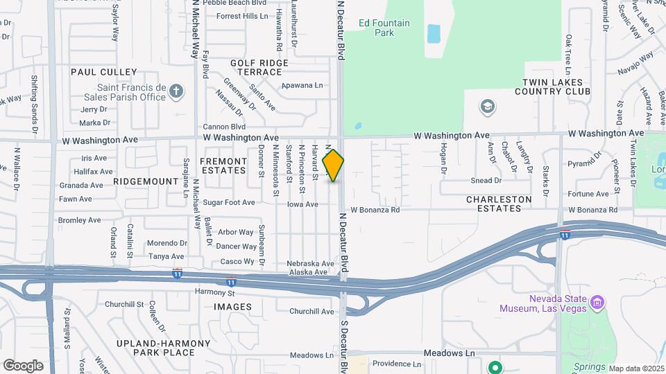 505 N Decatur Blvd Map and Location Details