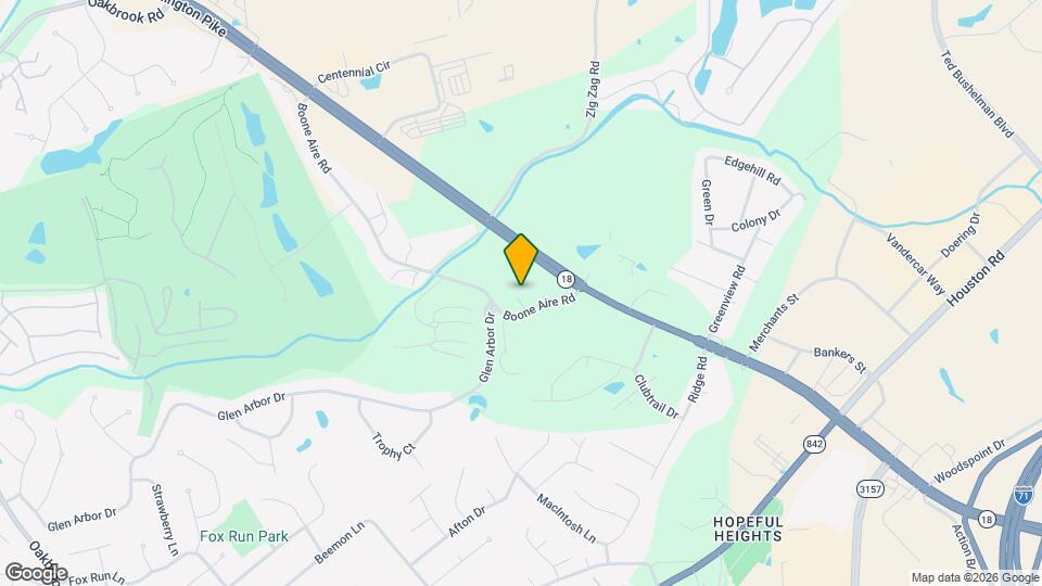 Bluffs of Burlington Mapa y Detalles de la Ubicación