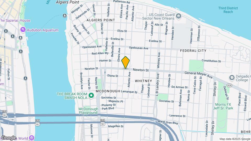 1001 Newton St Mapa y Detalles de la Ubicación