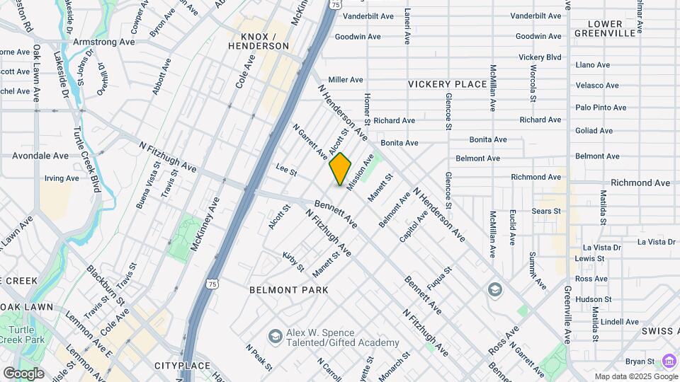 5019 Mission Ave Map and Location Details