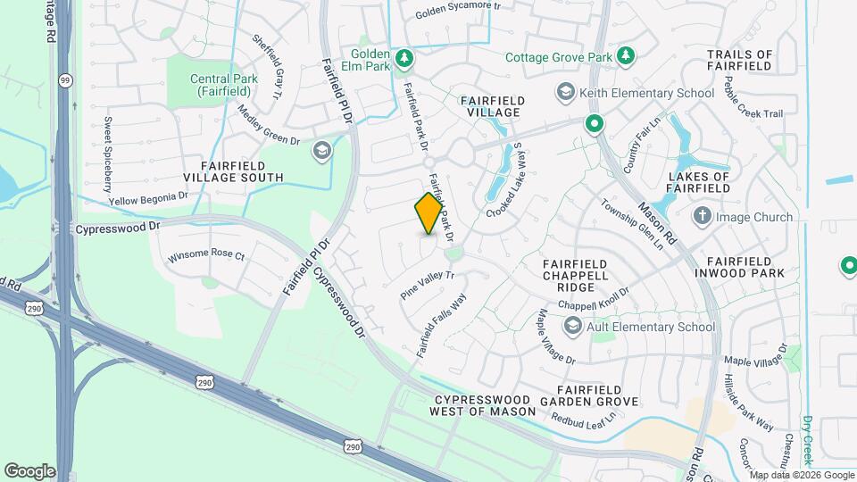 21614 Brookchase Loop Map and Location Details