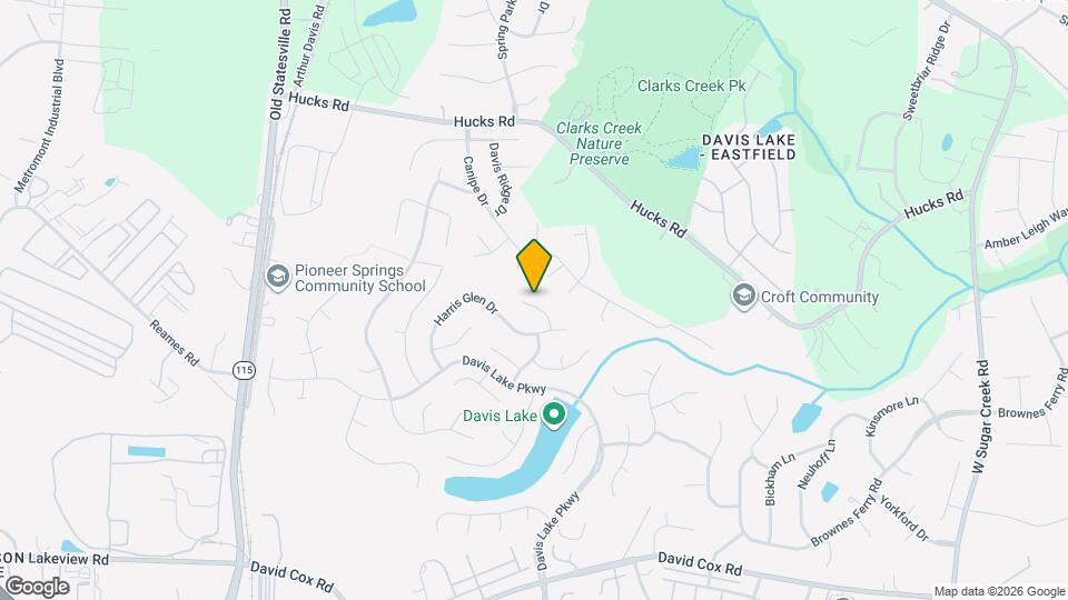 4719 Beech Crest Pl Mapa y Detalles de la Ubicación