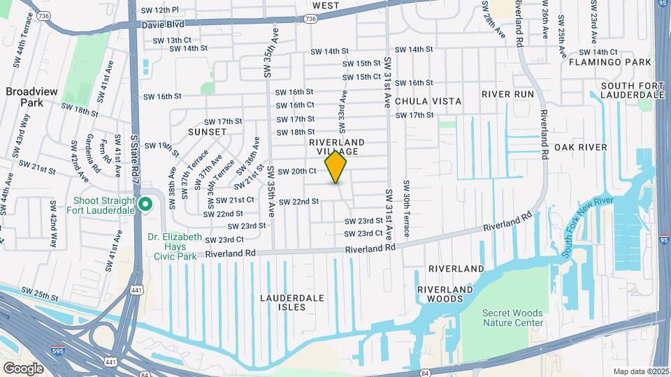 2101 SW 33rd Ave Map and Location Details