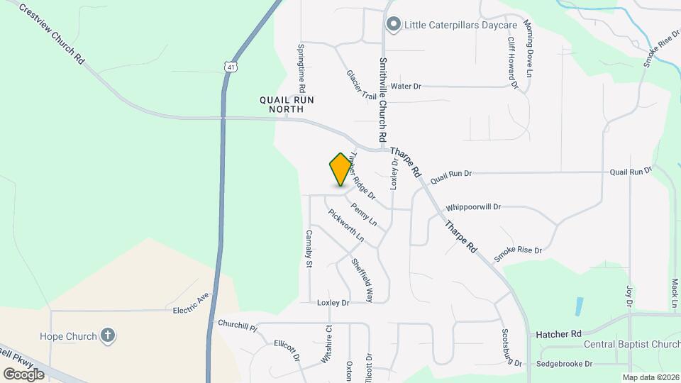 108 Winchester Ln Map and Location Details