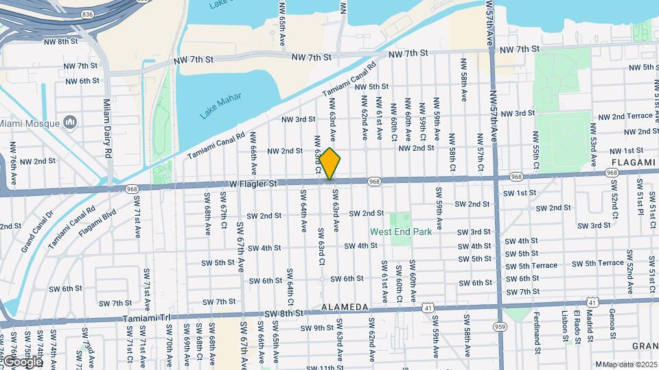 6300 W Flagler St Map and Location Details