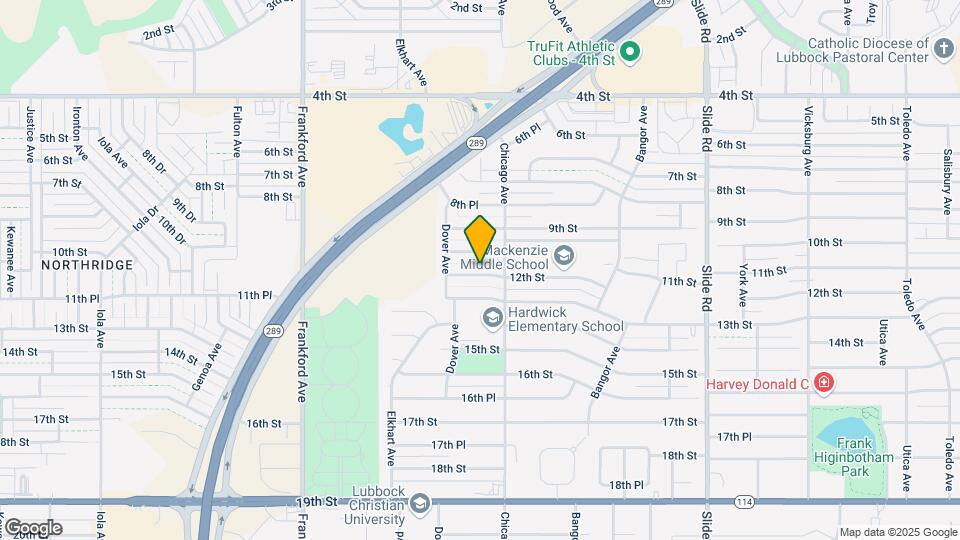 5510 12th St Mapa y Detalles de la Ubicación