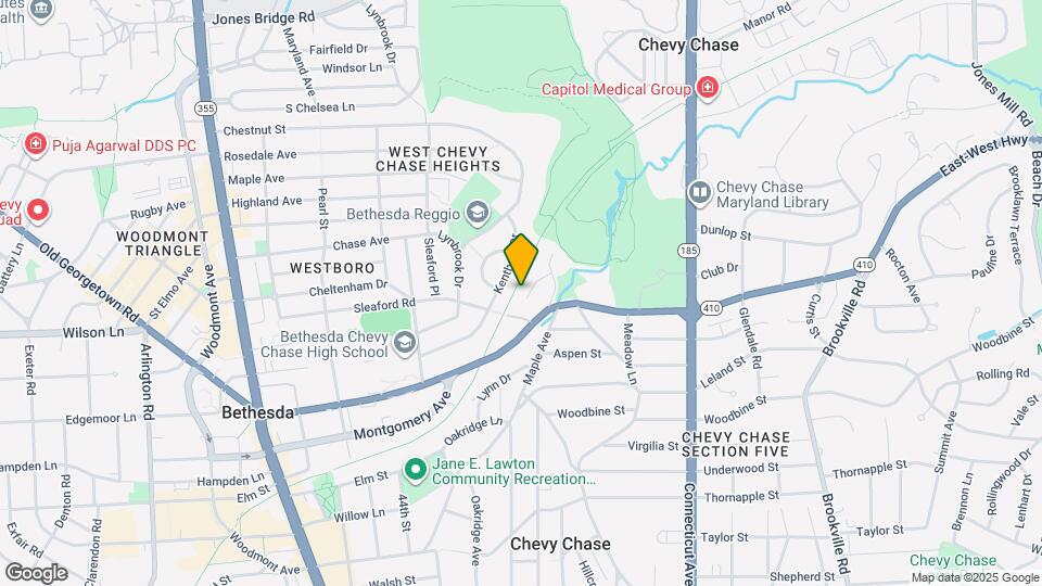 4110 Edgevale Ct Map and Location Details