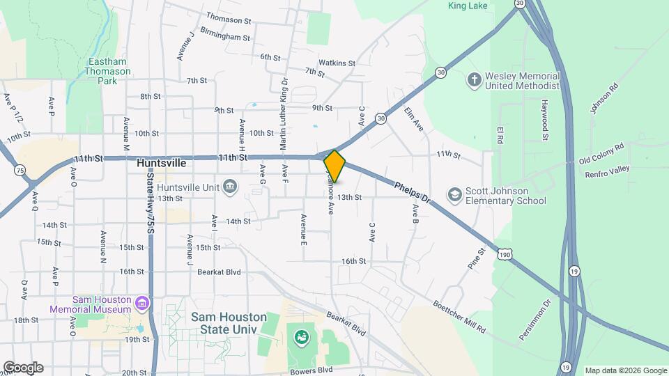 1231 Sycamore Ave Map and Location Details