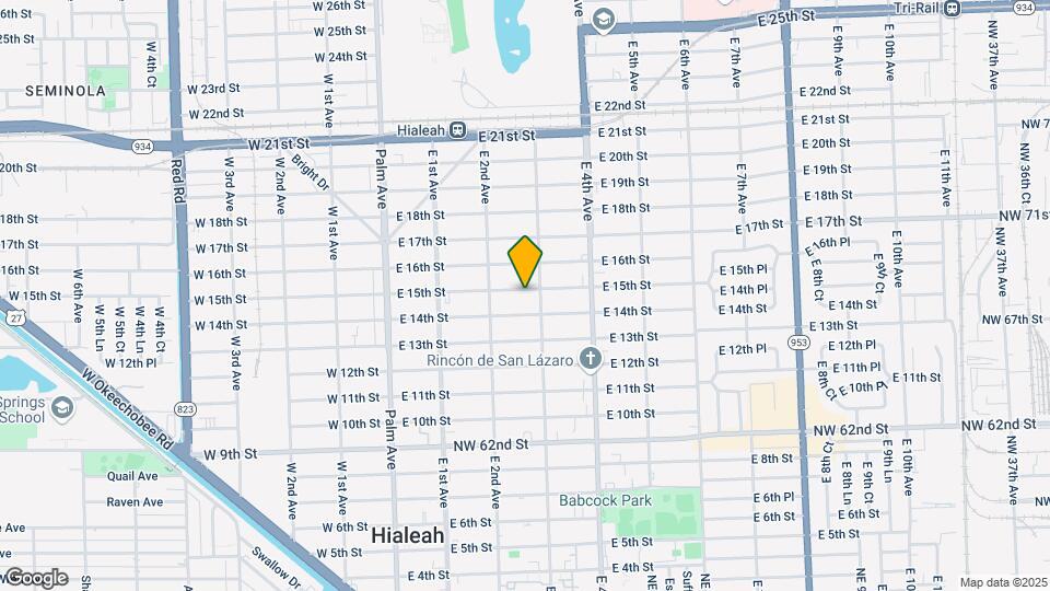 266 E 15th St Map and Location Details