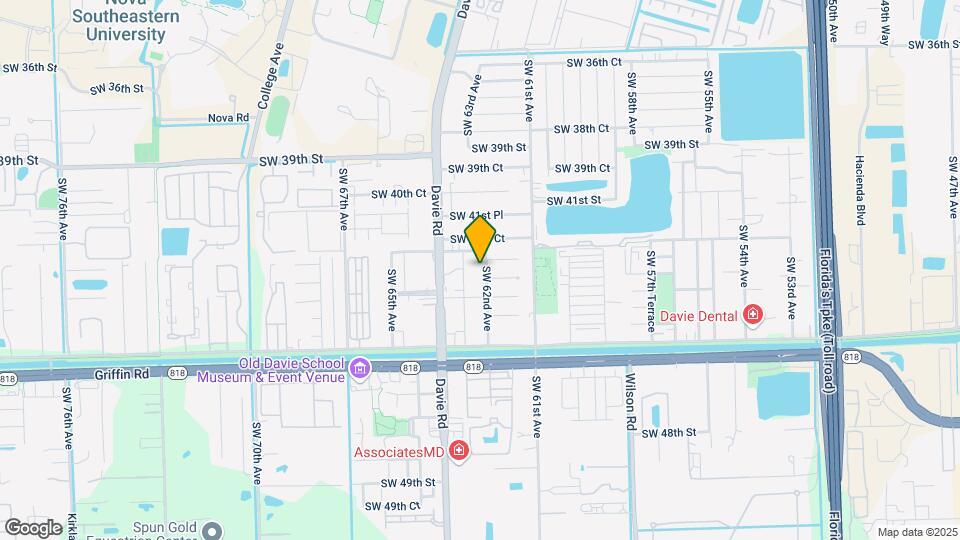 4235 SW 62nd Ave Map and Location Details