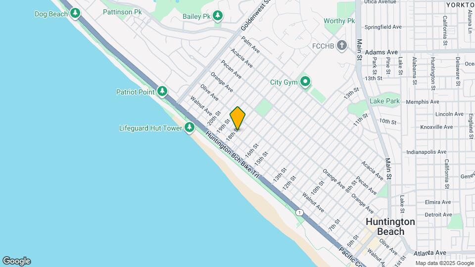 204 18th St Map and Location Details