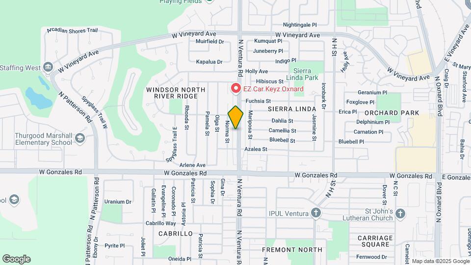 2031 N Ventura Rd Mapa y Detalles de la Ubicación