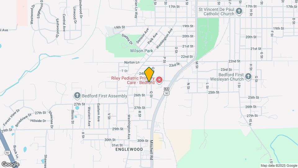 2511 Q St Map and Location Details