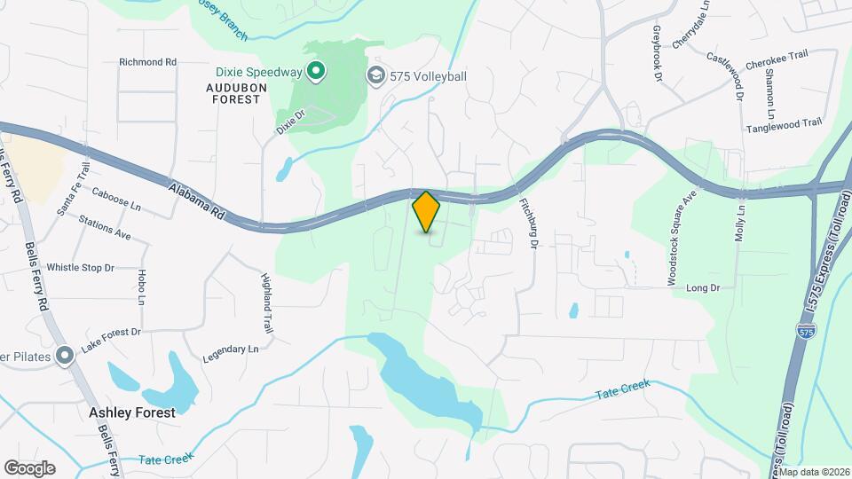 401 Lanier Cir Map and Location Details