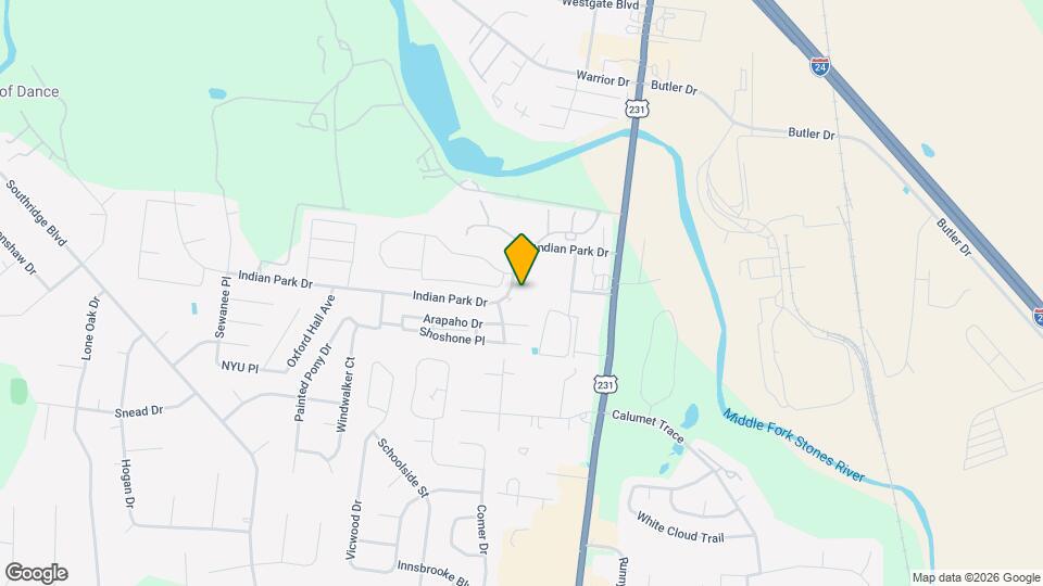 215 Indian Park Dr Map and Location Details