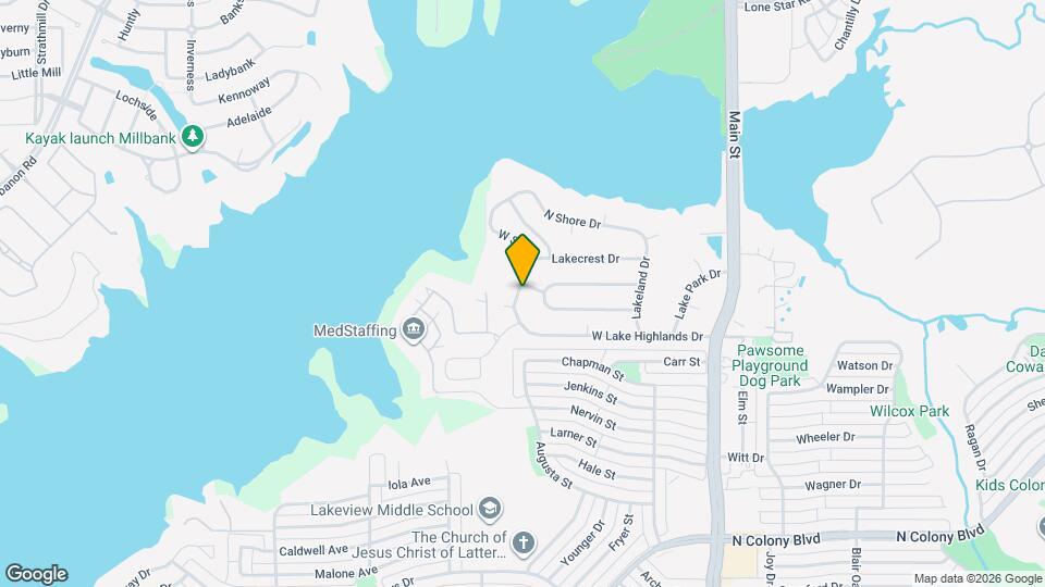 4500 Bevily Dr Map and Location Details