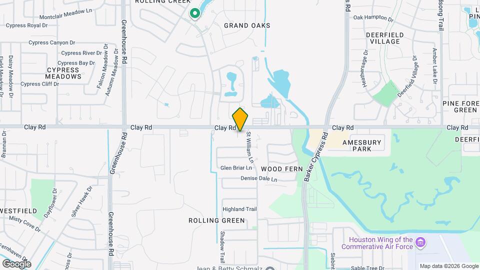 18695 Clay Rd Map and Location Details