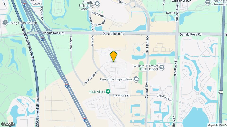 1221 Faulkner Ter Map and Location Details