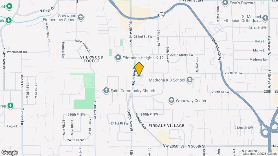 23624 99th Pl W, Unit Duplex A Mapa y Detalles de la Ubicación