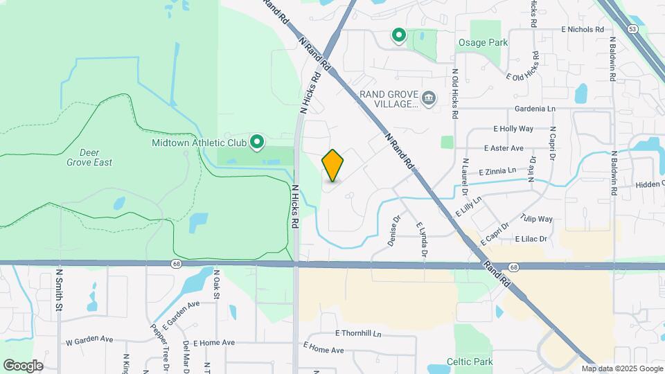 444 Osage Ln Map and Location Details