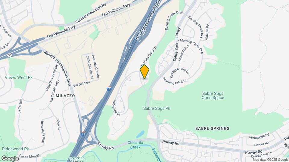 13009 Evening Creek Dr S Map and Location Details