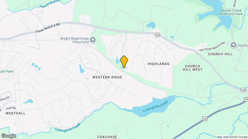 1582 Wickham Pond Dr Map and Location Details