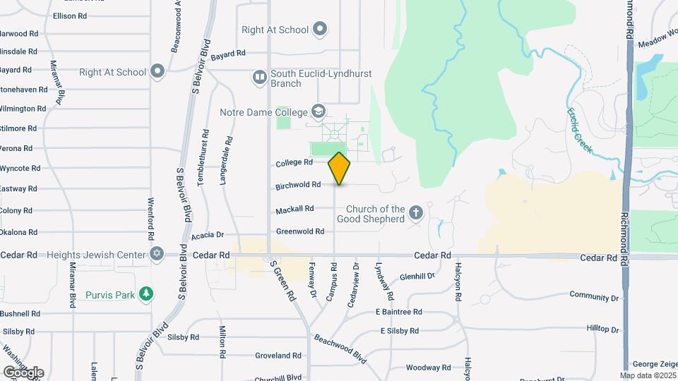 2039 Campus Rd Map and Location Details