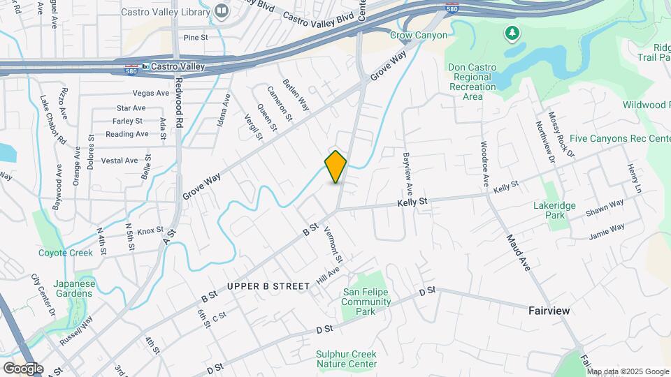 22573 Center St Map and Location Details