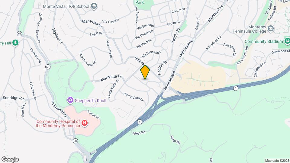 68 Mar Vista Dr Map and Location Details