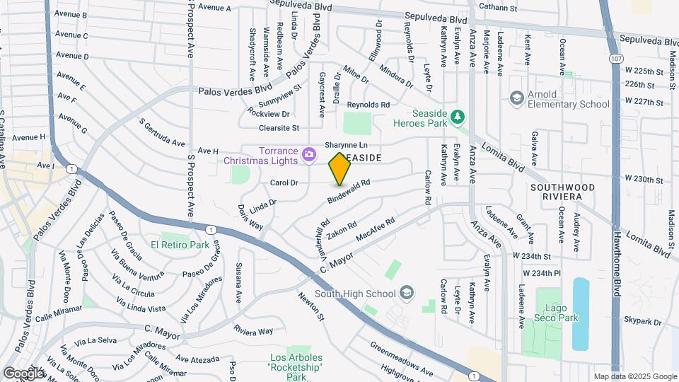 5225 Bindewald Rd Map and Location Details