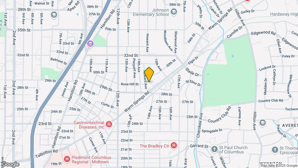 2922 Howard Ave Mapa y Detalles de la Ubicación