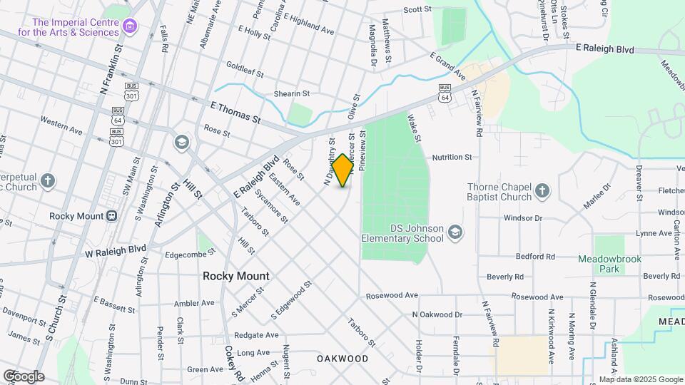 420-422-422 N Mercer St Map and Location Details