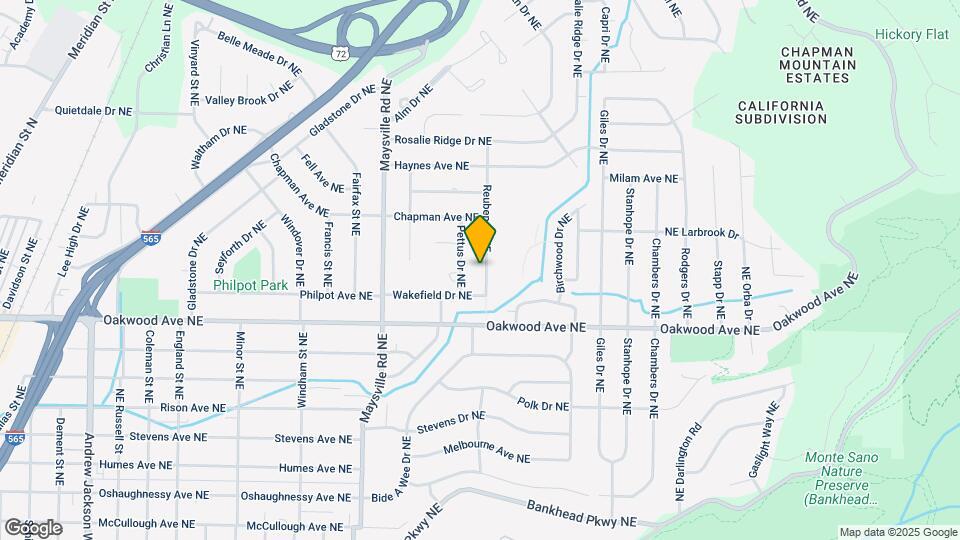 2013 Reuben Dr NE Map and Location Details