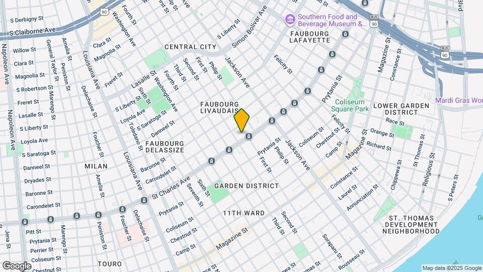 2415 Saint Charles Ave, Unit G Map and Location Details