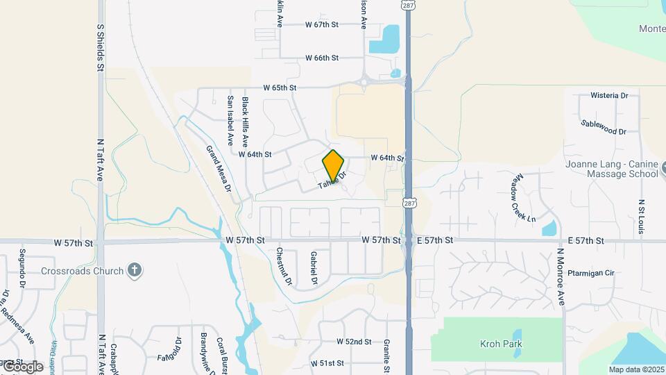 422 Tahoe Dr Map and Location Details