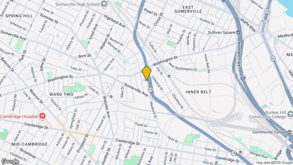 292 McGrath Hwy, Unit 2B Map and Location Details