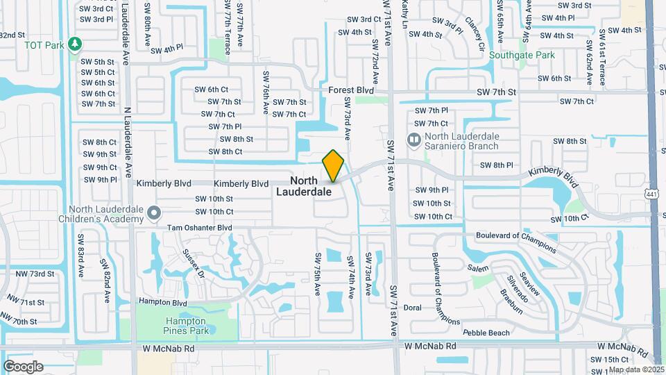 7410 Kimberly Blvd, Unit 201b Map and Location Details