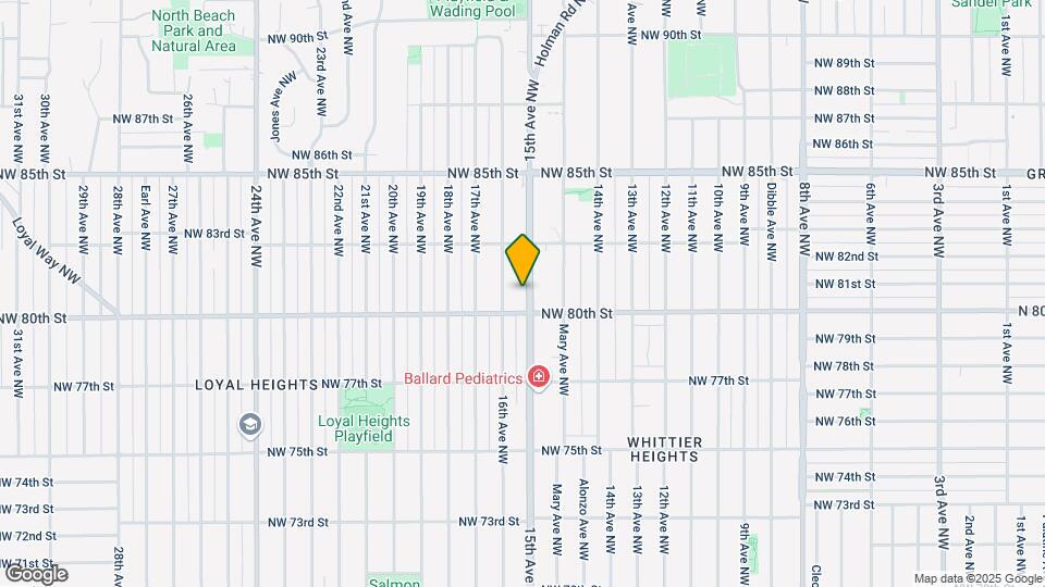 8023 15th Ave NW Map and Location Details