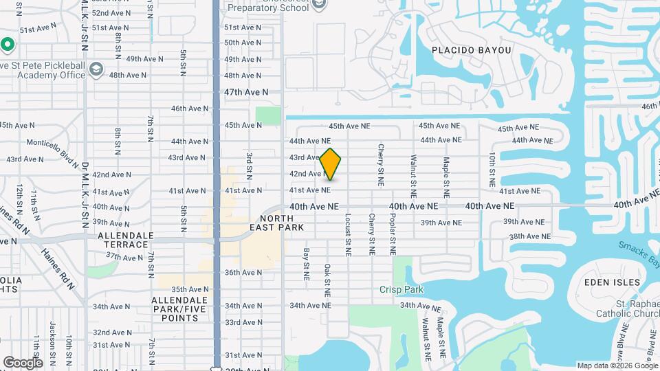 233 41st Ave NE Map and Location Details