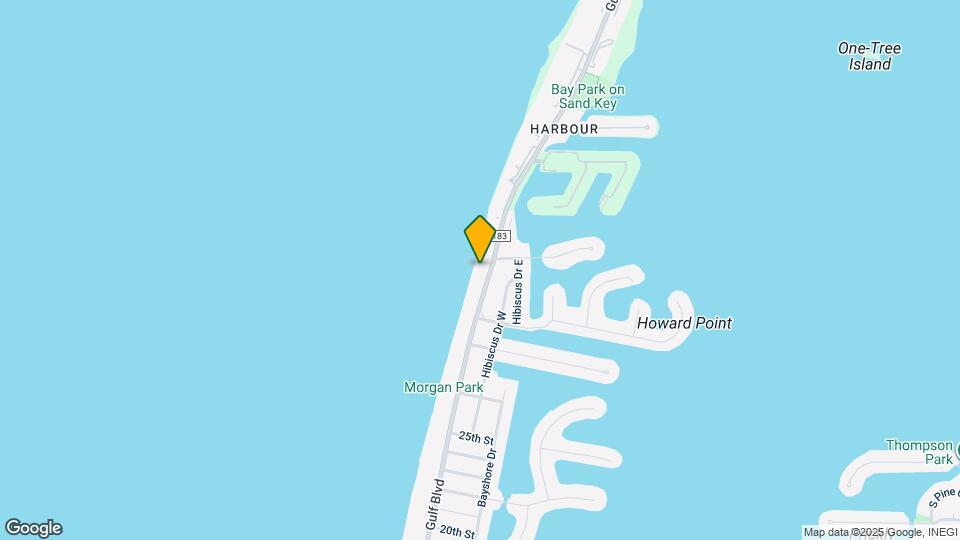 3400 Gulf Blvd Map and Location Details
