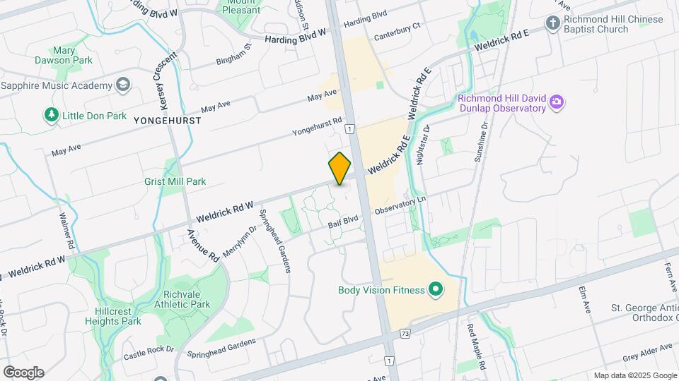 5 Weldrick Rd W Map and Location Details