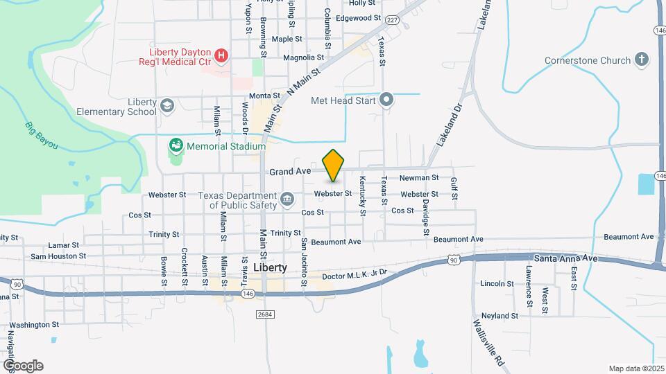 2301 Webster Street Map and Location Details