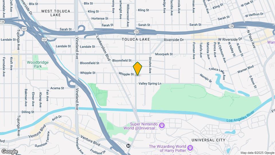 4258 Cahuenga Blvd Mapa y Detalles de la Ubicación