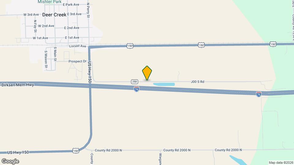 1151 County Road 250 N Map and Location Details