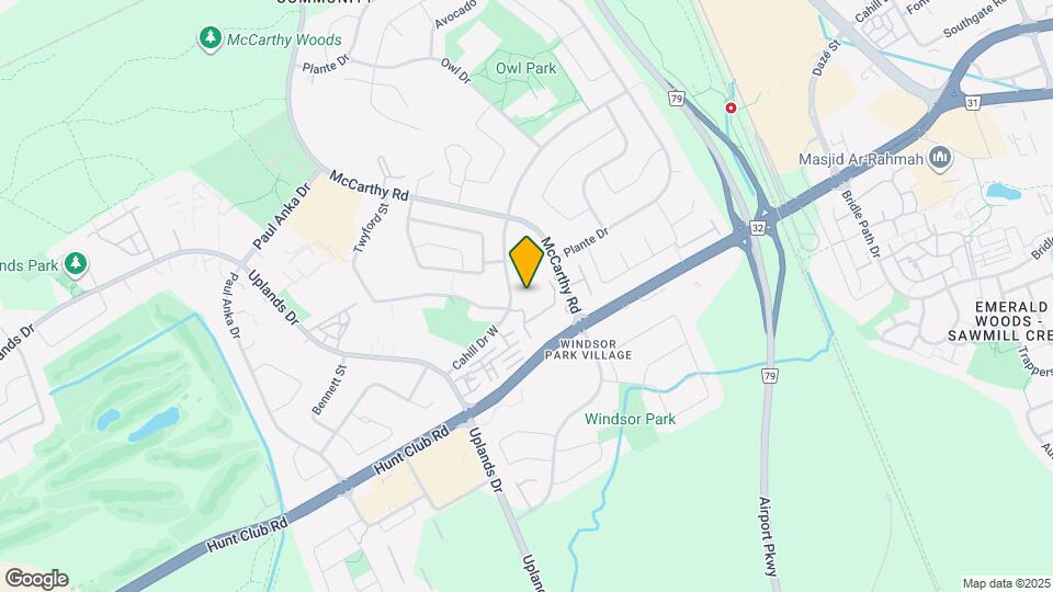 890 Cahill Dr W Map and Location Details