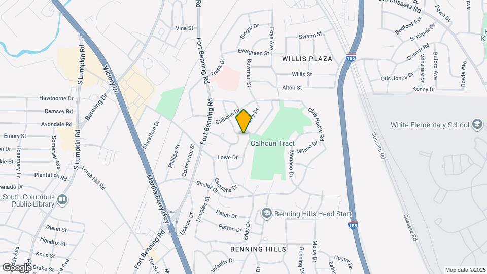 3912 Mosley Dr Mapa y Detalles de la Ubicación