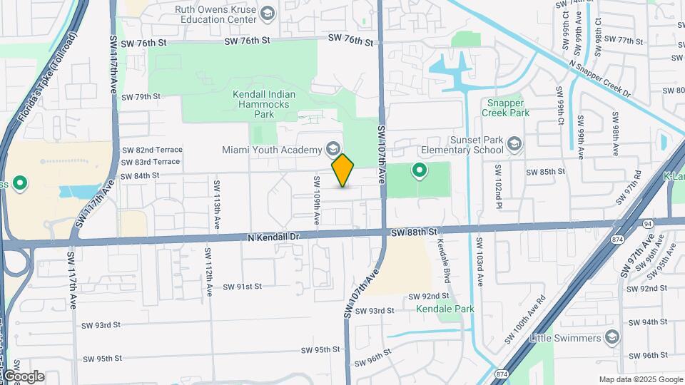 10825 SW 86th St, Unit 5 Map and Location Details