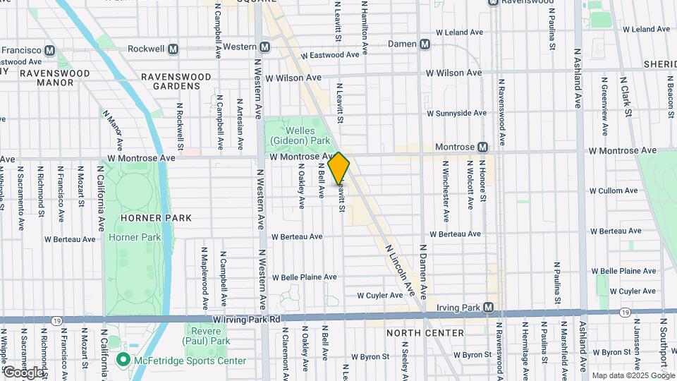 2200 W Cullom Ave Map and Location Details